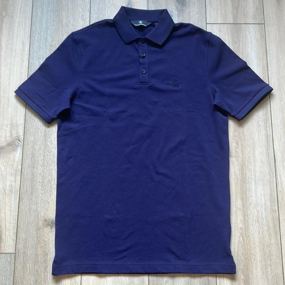Hart Schaffner Marx Dark Purple Polo shirt, new with tag, polo neckline,